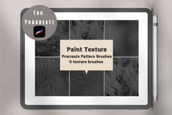 Download Paint Texture Procreate Pattern Brushes - Pattern brushes Collection