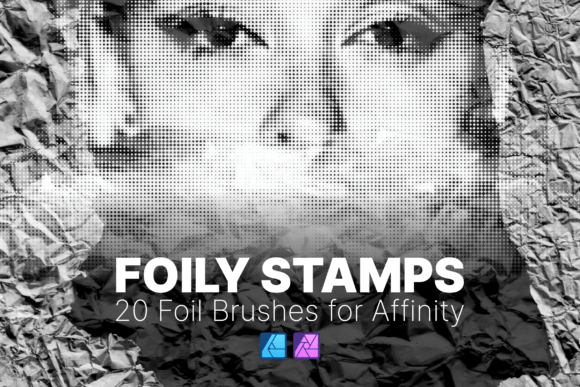Download Foily Stamps - Affinity Brush Pack AD AP - Oil Collection