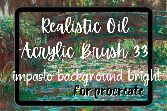 Download Procreate Oil Brush 33 Impasto Bright - Oil Collection