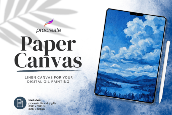 Download Procreate Paper Oil Linen Canvas Texture - Oil Collection